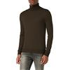 JACK & JONES Jjeemil Knit Roll Neck Noos Dolcevita, Verde (Olive Night Detail: Melange), M Uomo