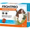 FRONTPRO*3CPR 10-25KG 68MG