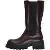 ONLY Onldoja-5 Pu Long Boot, Stivali Donna, Marrone Pietra, 41 EU