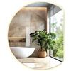 Tulup Specchio da bagno con illuminazione a LED Rotondo 100 cm Neutro