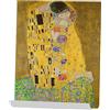 My Custom Style Poster Locandina Stampata su Carta Fotografica 200gr. #Arte-Il Bacio, Klimt#. 40x50cm