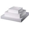 POLIAN 3 Forme POLISTIROLO Quadrato QUADRATE Altezza 5 cm : 40x40cm; 30x30cm; 20x20cm; Torte Cake Design Stock