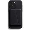 Bellroy Mod Phone Case + Wallet per iPhone 15 Pro Max (custodia sottile in pelle per iPhone, portafoglio per telefono) - Black