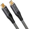CAKOBLE Cavo 20 Gbps USB Type-C 3.2 Gen2, 100W 20V/5A Ricarica Rapida, Trasmissione Video 4K @ 60Hz Per Tablet, Hub, Telefoni Cellulari, Dispositivi USB C 2M