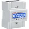 JOYELEC Contatore Energia Elettrica Trifase Misuratore Elettrico Digitale Con Schermo LCD AC230/400V 100A Contatore Consumo Elettrico Type Energy Meter