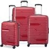 Md1 Set Valigie - Rosso