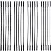 VooGenzek 20 Pezzi Lama per Sega da Traforo, 10/15/18/24 Denti Lame per Sega a Scorrimento, Lama per Sega a Perno con Perno, per Segare Legno Plastica Schiuma Metalli Teneri