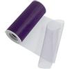 Bridal & Occasions -- Bulk Mesh Tulle Organza, rotolo 23m x 15cm larghezza, prugna