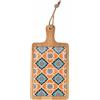 Villa d'Este Home Tivoli Tagliere rettangolare, in ceramica e bambù, 29,5x15 cm, Valladolid