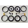 Spare Parts Kit altoparlanti Alpine per Lancia Y Ypsilon 2003-2013 Anteriori e Posteriori