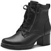 Jana Scarpe da Donna in Pizzo con Tacco 8-25163-43, Stivaletto, Nero, 38 EU Larga