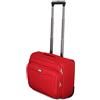 Ormi Valigia Piccola Pilota Business in Poliestere 42x25x35, 30 Litri 2 ruote, Con Tasca Pc, Bagaglio a Mano (Rosso)