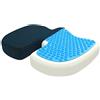 bonmedico Cuscini Sedie - Cuscino Ortopedico Ergonomico e Antidecubito per Supporto Schiena e Coccige - Ciambella in Memory Foam per Ufficio, Auto e Casa