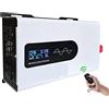 MEIVIYA Inverter a onda sinusoidale pura 12V 220 2600W Inverter solare Portatile Power Bank DC 12V 24V 48V 60V 72V 96V A CA 220 Caricatore portatile(2.6KW Remote,48V_60HZ_UPGRADE)