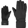 Ziener KISAR - Guanti da sci da donna, impermeabili, senza PFC, nero, 7,5