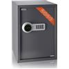 Brihard Business XL Cassaforte Elettronica, 50x35x36cm (HxWxD), Grigio Titanio