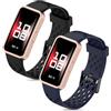 MIJOBS 2 Bracciali in Silicone Compatibili con Huawei Band 9/NFC e Huawei Band 8/NFC Cinturini Sostitutivi, Accessori per Orologi Huawei Band 8/9 Cinturino Morbidi, Traspiranti e Sportivi