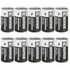 EEMB ER14250 - Batteria al litio 1/2 AA 3,6 V, 1200 mAh, batteria al litio cloruro di tionile (Li-SOCL₂), non ricaricabile, per sensore di movimento, sistema di sicurezza domestica (Confezione da 10)