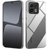 HS Products HSP Cover per Xiaomi 13 - Antiurto e Perfettamente Aderente | Custodia in Silicone TPU con Microdots Anti-Ingiallimento e Protezione Fotocamera - Trasparente