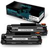 BeOne 2X 85A CE285A Cartuccia Toner Compatibile per HP LaserJet Pro P1100 P1102W P1102 M1132 M1132MFP M1134 M1134MFP M1136 M1210 M1212 M1212NF M1213NF M1217NFW Stampanti (2 Nero)