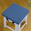 Rr tianshi Cuscini per sedie con fibbia antiscivolo, per sedie da pranzo, morbidi, per casa, ufficio, giardino, adatti per interni ed esterni (25 x 25 x 2 cm, blu navy)