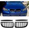 Gangying E90 E91 Griglia di Paraurti per BMW 3 Serie E90 E91 Grille Anteriore serie 3 E90 E91 touring Nera 2005 2006 2007 2008
