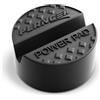 PLANGER® - Power Pad Piatto - Tampone in Gomma per cric con scanalatura - Pad Antiscivolo per Crick Idraulico Auto - Adattatore Crick per Auto in Gomma Resistente