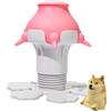 Generic Mangiatoia per latte per animali domestici, 300 ml, in silicone, per cuccioli, altezza regolabile, biberon per cuccioli, cani, gattini