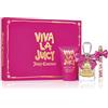 Juicy Couture Viva La Juicy, Cofanetto Trio Eau de Parfum Spray da donna, profumo floreale e fruttato, profumo di lusso, regalo per donna