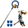 SOEZmm Spike Trainer per pallavolo SPT5005-Gancio a forma di punto interrogativo, leggero e durevole, che trattiene la palla per la battuta o gli allenamenti sulla schiacciata con una sensazione reale