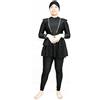Musuly Costume da Bagno Burkini Modesto (Nero, 3XL=50)