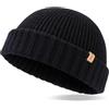TOP-EX XL/XXL 100% Lana Merino Fisherman Beanie Trawler Beanie Uomo Donna Berretto Invernale Lavorato a Maglia, XL/XXL