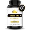 Alpha king Integratore per Uomo Alpha | Migliora e ottimizza la concentrazione e Focus | Dona tonicità e vigore con Maca,Rapontico,Muira Puama,Zinco,Fieno Greco,Vitamina D| Made in Italy,Senza Glutine