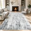 Famibay Tappeto Salotto Pelo Corto 160x230cm Grigio Tappeto Cameretta Lavabile in Lavatrice Tappeto Soggiorno Moderno Morbido Antiscivolo pour Soggiorno Cameretta Sala da Pranzo
