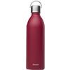 Qwetch - Borraccia Termica Active 600ml Granata - Bottiglia termica in Acciaio Inox 90% Riciclato - Mantiene freddo per 24 ore e caldo per 12 ore - Senza perdite & senza BPA - Con ansa ergonomica