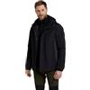 Mountain Warehouse Thunderstorm Uomo Giacca 3 in 1 - Traspirante Che Tutte Le Stagione Cappotto, Cappotto di Pioggia Impermeabile, Cuciture Nastrate, Invernale Grigio Scuro 3XL