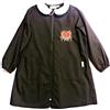 Siggi Grembiule Bambina Scuola Primaria, Ricamato, Colore Nero, Con Zip, 6 anni
