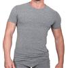 Enrico Coveri (3pz) T-Shirt Girocollo in Cotone Elasticizzato 7 - XXL - 54, Assortito (Nero, Blu, Grigio)