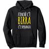 LUMOMIX Felpa Donna Scritte Divertenti Birra Alcol Speranza Felpa con Cappuccio