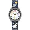 Cander Berlin MNA 0430 A Orologio da polso per bambini con chiusura in velcro, orologio da polso per bambini e ragazze, 3 ATM, impermeabile, analogico, spazio, cinghia