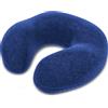 bonmedico Cuscino Cervicale Alto in Memory Foam per Aereo - Poggiatesta Ortopedico per Collo - Guanciale Morbido Ergonomico per Dormire in Viaggio