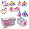 #sbabam FUNNY BOX Doki Doki Fruttini Peluche, Giochi per Bambini da Edicola, Animali Peluche Reversibili per Regalo Bambina, 2 Pz - Morbido Coniglio Peluche a Forma di Frutta, Pupazzi Collezionabili
