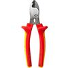 C.K Redline VDE - Tagliacavi da 160 mm, tagliafili elettrici affilati e spellafili, troncatrici resistenti per elettricisti, elettricisti, pinze CK Tools T3973 160