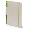 Blocco note A5 ecologico da 80 pagine YORIS personalizzate o neutre
