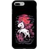 Halloween Spooky Unicorn Vampire Bats Mo Custodia per iPhone 7 Plus/8 Plus Halloween Spettrale Unicorno Vampiro Pipistrelli Luna