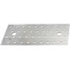 Alberts 820398 piastra forata, argento