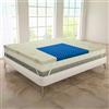 MAXIME MAISON - Topper 170x200 Memory Foam 5 cm (Morbido/Medio) Topper Matrimoniale in Aloe Vera Prodotto Italiano Antiacaro e Anallergico, Correttore per Materassi Vecchi o Scomodi