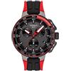 Tissot Orologio Tissot T-Sport T1114173744101 Al quarzo (batteria) Acciaio Quandrante Nero Cinturino Gomma