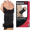 BraceUP Tutore Polso, Tutore Pollice Destro Sinistro Fascia Polso per Polsiera Ortopedica, Polsiera Tendinite, Tutore Mano Tunnel Carpale (Mano Destra, L/XL)