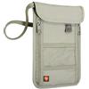 Lewis N. Clark Lewis N Clarks RFID-Blocking Neck Stash Personalausweishülle, Beige